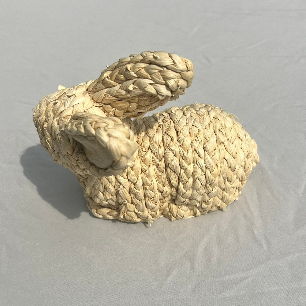 Target Threshold Woven Rattan Easter Bunny Figurines - Set of 2 (2023 Spring) - Picture 7 of 9